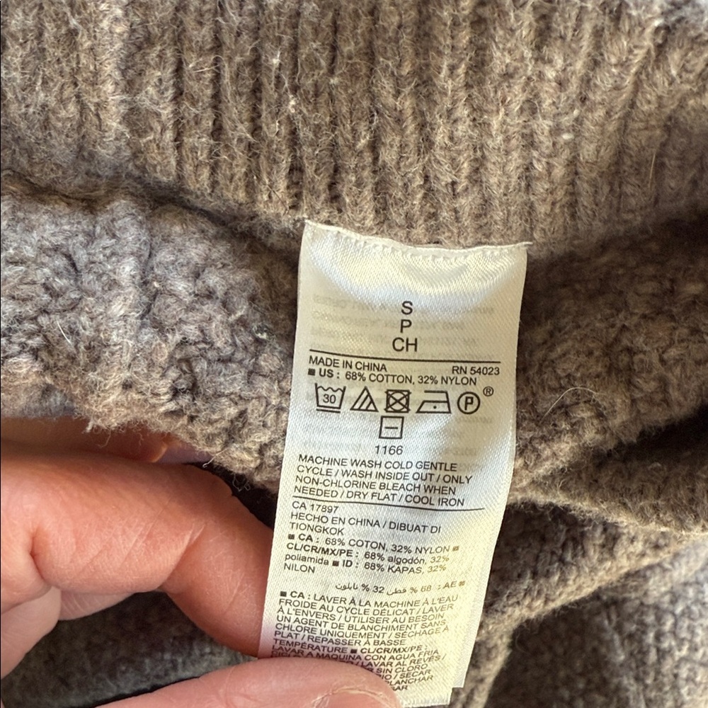 Old Navy High Waist Knit Shorts - Brown small - Picture 5 of 5
